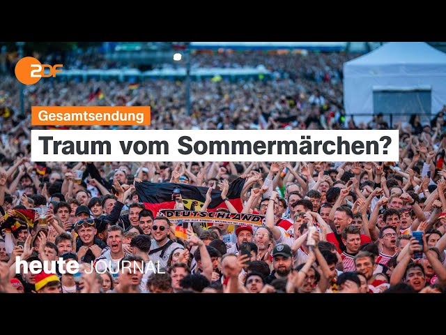 ⁣heute journal vom 15.06.2024 Fußball-EM: Sommermärchen?; Friedensgipfel in der Schweiz