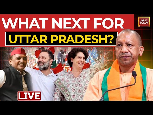 ⁣INDIA TODAY LIVE: Big Road To 2027 Begins After Uttar Pradesh Spikes For 'U.P Ke Ladke'