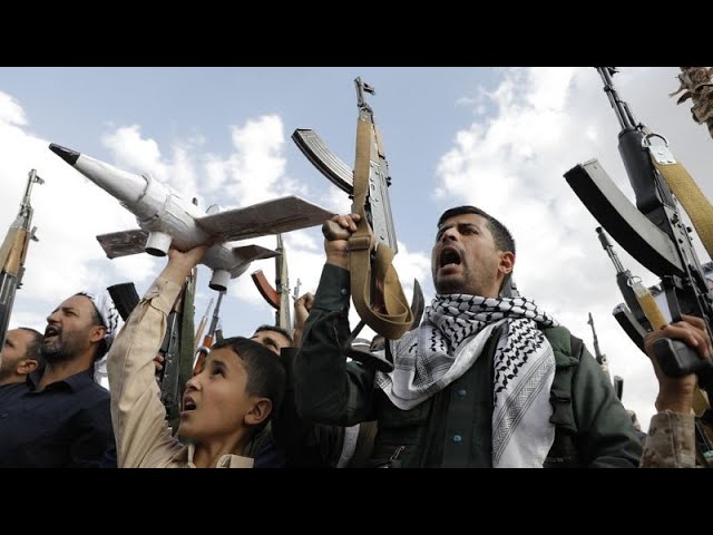⁣Estados Unidos lanza una oleada de ataques contra objetivos de los rebeldes hutíes en Yemen