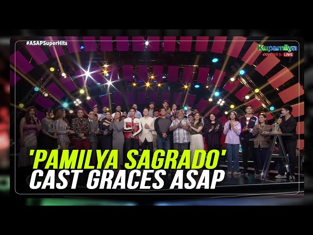 ⁣'ASAP Natin 'To': 'Pamilya Sagrado' cast performs, invites audience to watc