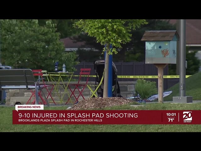 ⁣Up to 10 injured in shooting at Rochester Hills splash pad; suspect dead