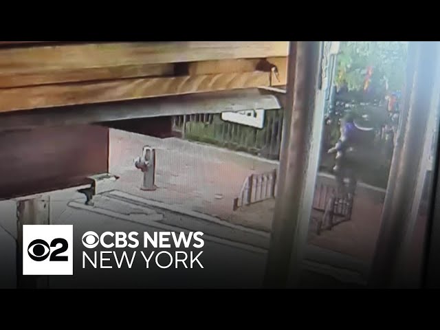 ⁣Video appears to show suspect who destroyed Pride flag display near Stonewall Inn