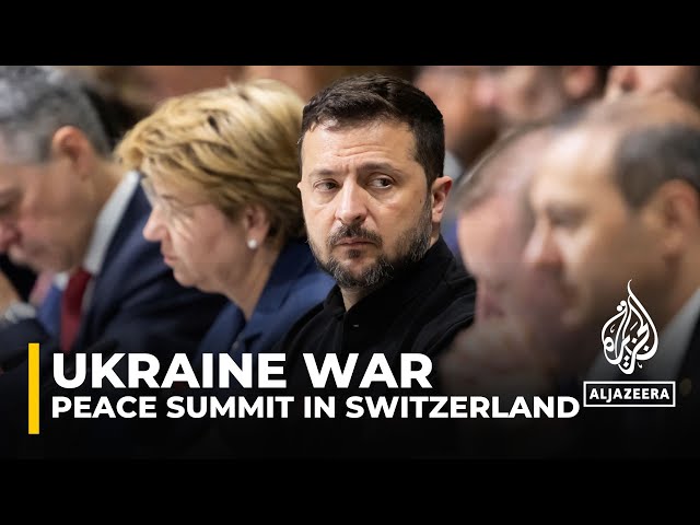 ⁣Ukraine peace summit: 92 countries attend event in Switzerland