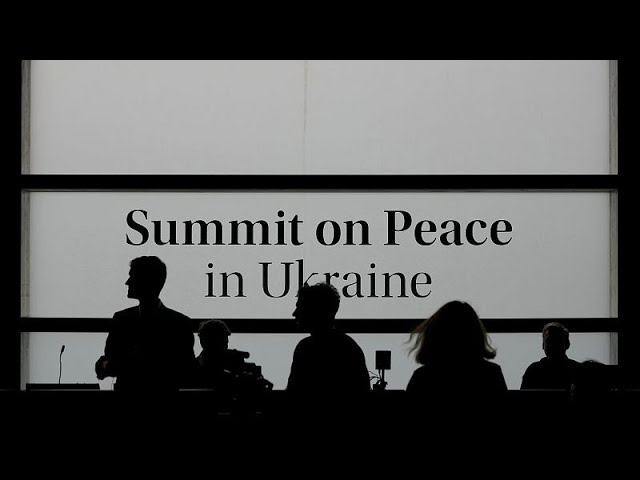 ⁣90 Staaten beraten über nukleare Sicherheit auf dem Ukraine-Friedensgipfel
