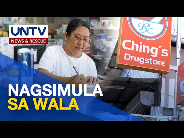 ⁣Single mom na mag-isang itinaguyod ang pamilya, ngayon ay may 4 na branch ng pharmacy | Laban Lang