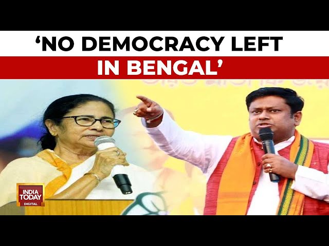 ⁣Union Min Sukhanta Intensifies Attack On Mamata Claims There Is No Democracy Left In Bengal