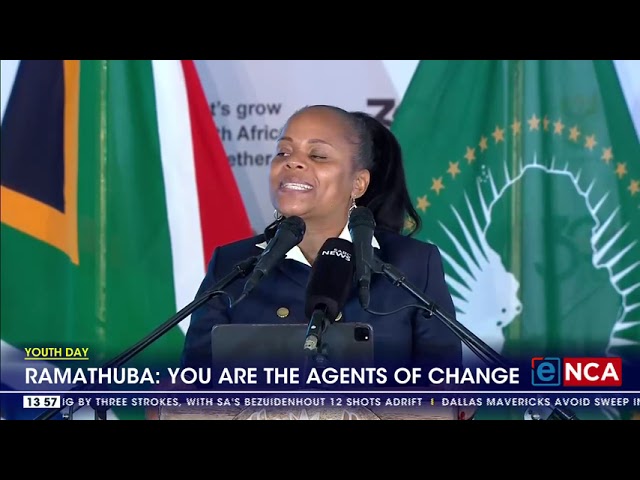 ⁣WATCH | Youth Day | You are the agents of change - Ramathuba