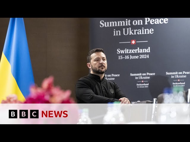 ⁣Putin peace terms slammed at Ukraine summit | BBC News