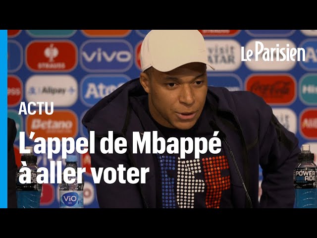 ⁣Kylian Mbappé veut faire barrage « aux extrêmes »