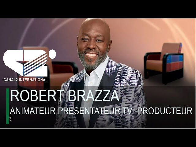 ⁣L'INVITE DE LA SEMAINE : ROBERT BRAZZA, Animateur présentateur tv -producteur