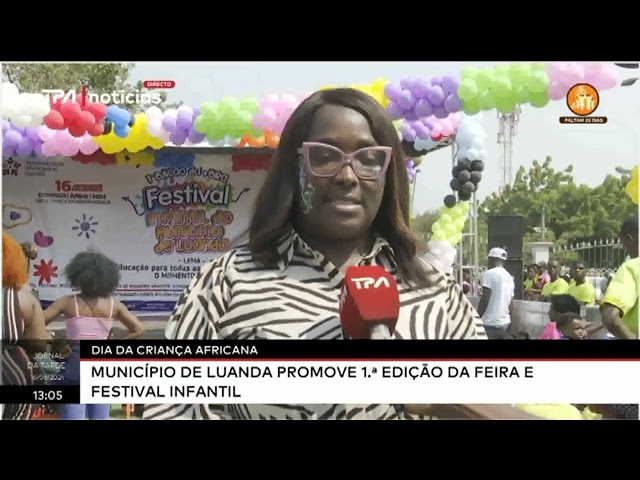 ⁣Dia da criança Africana -  Município de Luanda promove 1. ªEdição da feira e festival infantil