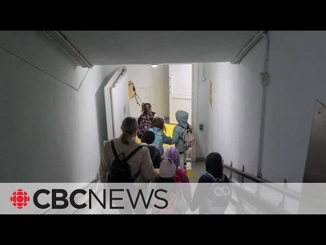 ⁣Underground schools built in Kharkiv to evade Russian attacks