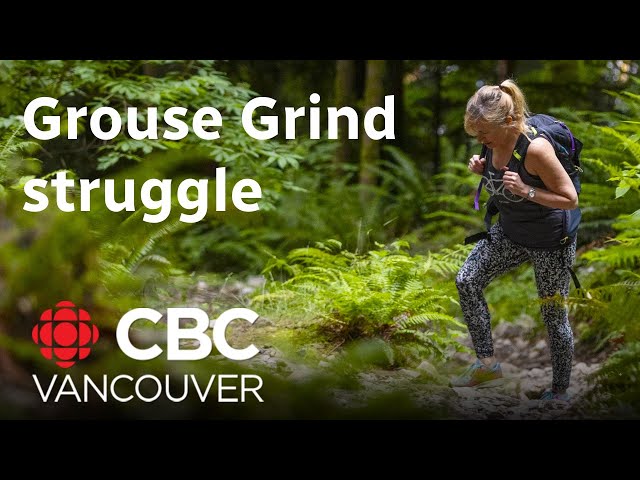 ⁣How the mood suddenly changed on this caller's first Grouse Grind