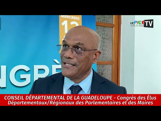 ⁣Dominique THEOPHILE  : Congrès des Élus Départementaux/Régionaux des Parlementaires et des Maires