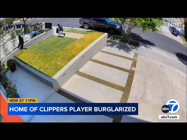 ⁣Home of Clippers player Daniel Theis burglarized in Century City