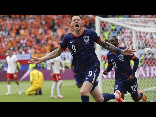 ⁣Niederlande erringen mühsamen Sieg gegen Polen