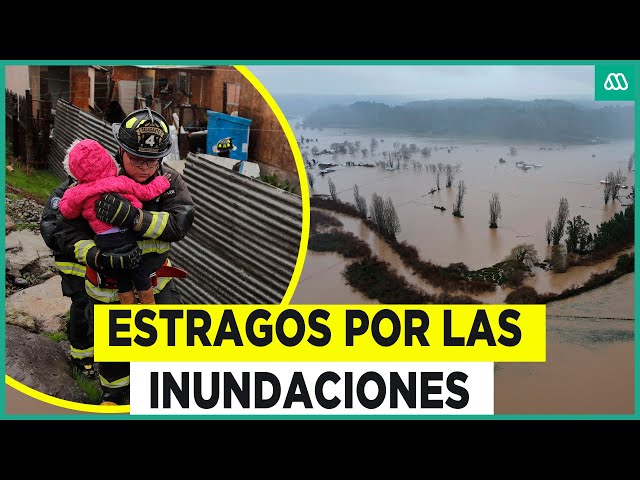 ⁣Alerta Roja en la Araucanía: Inundaciones causan estragos en zonas rurales