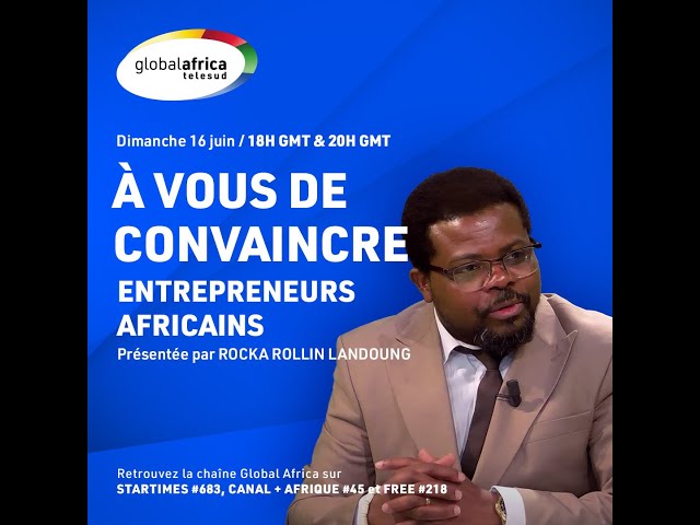 ⁣Entrepreneurs africains dans A Vous de Convaincre
