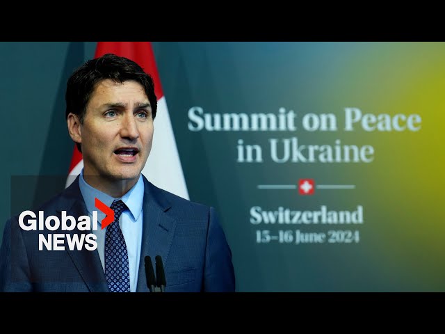⁣Trudeau says Russia must be held accountable for "element of genocide" in taking Ukrainian