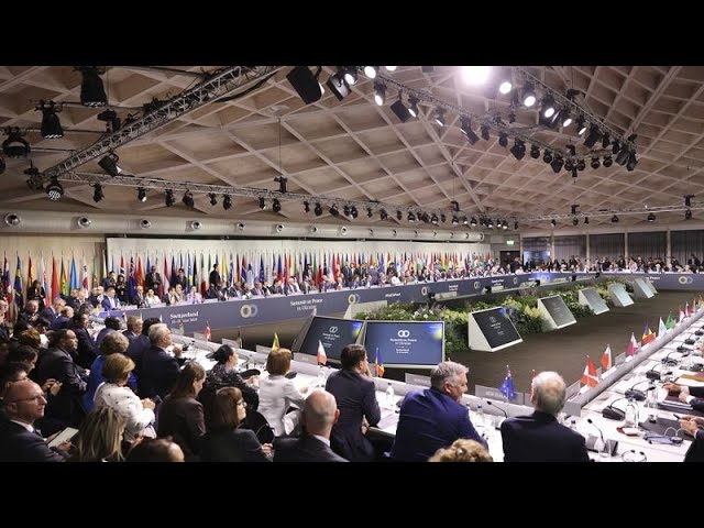 ⁣Sommet en Suisse : l'intégrité territoriale de l'Ukraine doit être la base de tout accord 