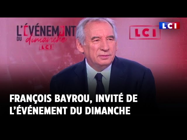 ⁣François Bayrou : RN ou Front populaire, "la France ne se relèverait pas"