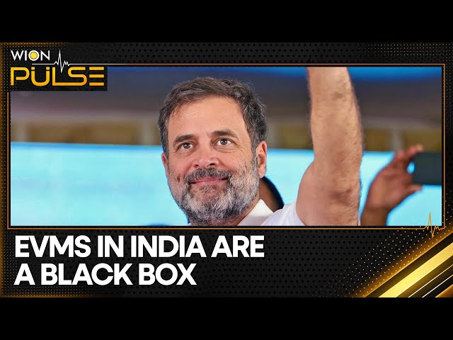 ⁣EVMs in India are 'black box', nobody allowed to scrutinise them says Rahul Gandhi | WION 