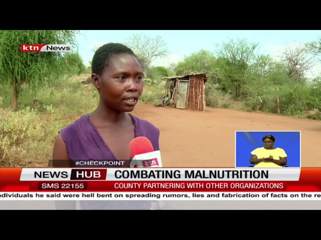 ⁣Kitui County partners with other organizations to combat malnutrition across the county