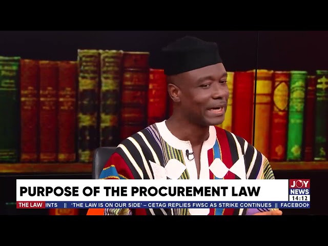 ⁣Law ensures judicious use of state resources and promotes transparency | The Law with Samson Lardy