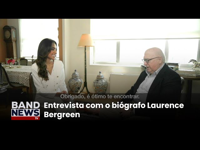 ⁣BandNews Tv entrevista o biógrafo Laurence Bergreen