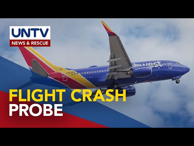 ⁣Pagbagsak ng Southwest Flight 2786 sa karagatan malapit sa isang Hawaiian Island, iniimbestigahan