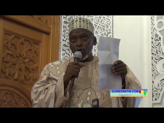 ⁣L'Aïd El Kebir à Conakry :Elhadj Sékou Habib Cherif prêche l'entente entre Guinéens