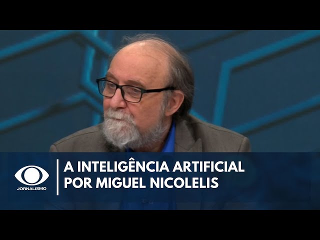 ⁣'Inteligência Artificial não é inteligente, nem artificial', diz Miguel Nicolelis | Canal 