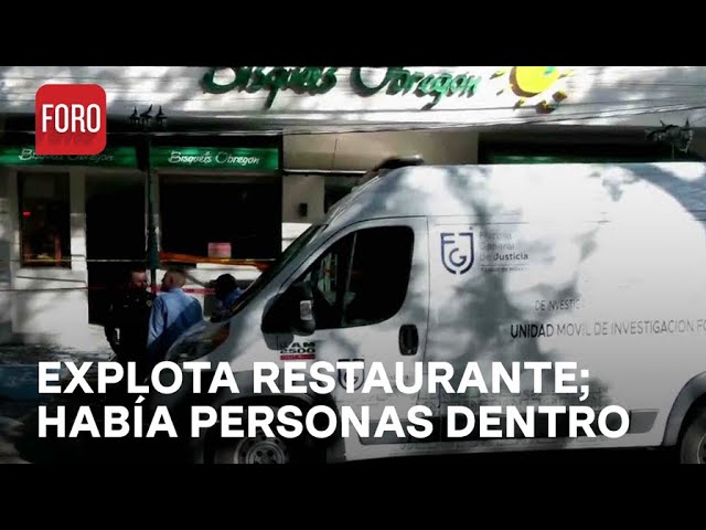 ⁣Explosión por acumulación de gas en restaurante de la Miguel Hidalgo, CDMX - Las Noticias