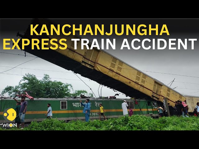 ⁣Kanchanjungha Express train accident: Passenger train rams into goods train in Bengal, leaves 5 dead