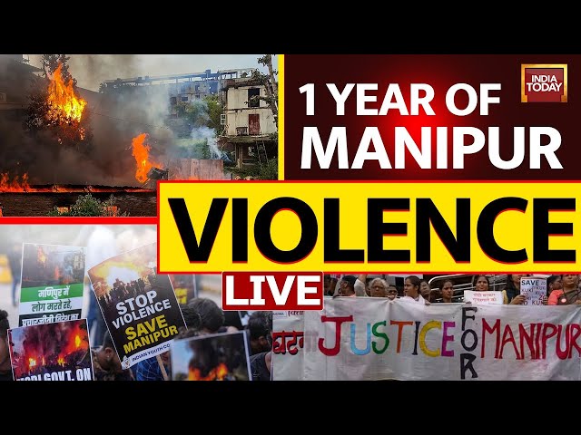 ⁣Manipur News LIVE | Signs Of Recovery, But Tension Lingers: How Manipur Lives After Year Of Violence