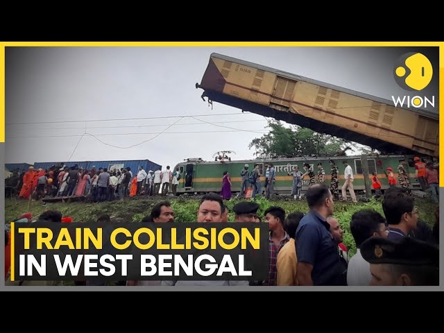 ⁣Kanchanjunga Express Train Accident: At least 15 dead, 60 injured in collision | WION