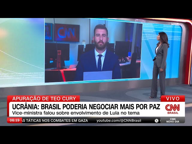 ⁣Teo Cury: Brasil poderia negociar mais por paz na Ucrânia | CNN NOVO DIA