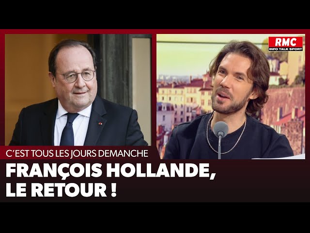⁣Arnaud Demanche : François Hollande, le retour !