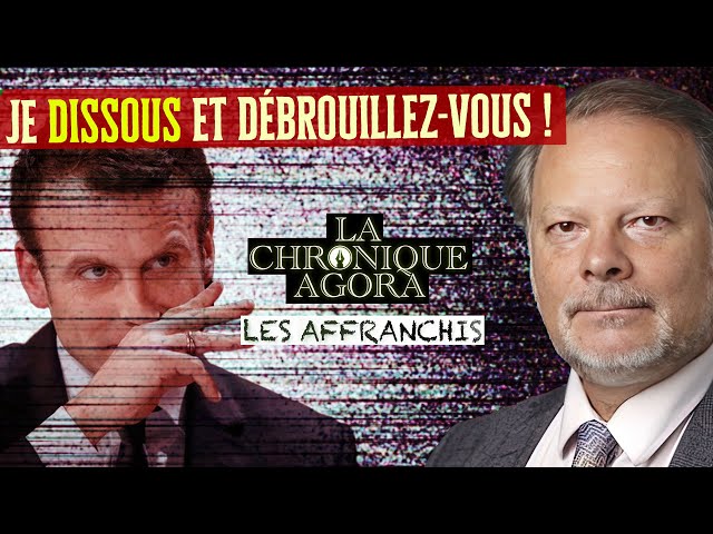 ⁣[Format court] Macron : Je dissous et débrouillez-vous ! Philippe Béchade - Les Affranchis - TVL