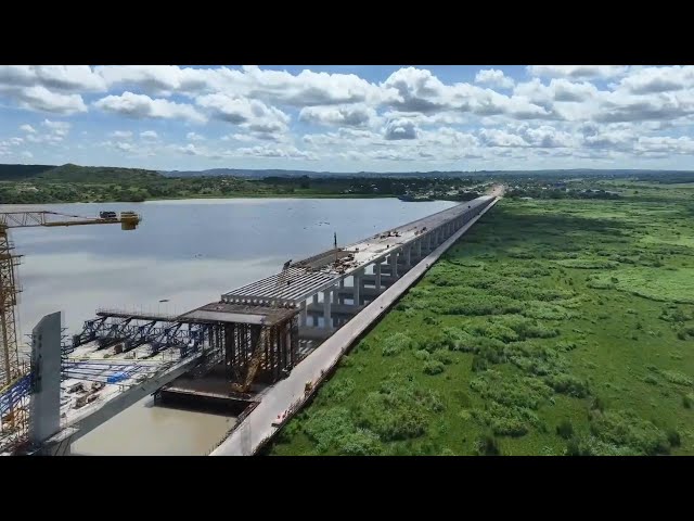 ⁣GLOBALink | Magufuli Bridge, a new lifeline for Tanzanian communities and economy
