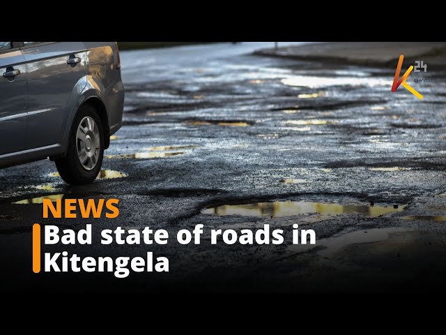 ⁣Residents of Kitengela are up in arms over shoddy work by a road contractor