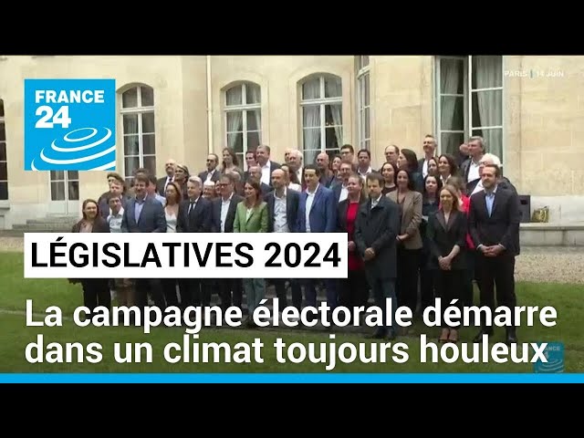 ⁣Législatives 2024 : la campagne électorale démarre dans un climat toujours houleux • FRANCE 24