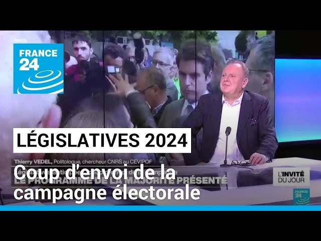 ⁣Législatives 2024 : coup d'envoi de la campagne électorale • FRANCE 24