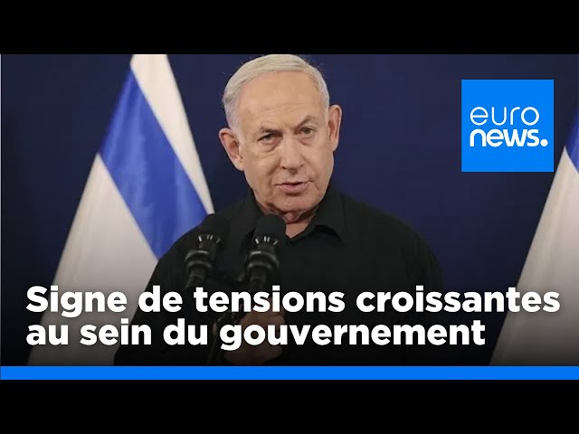 ⁣Benjamin Netanyahu dissout le cabinet de guerre israélien