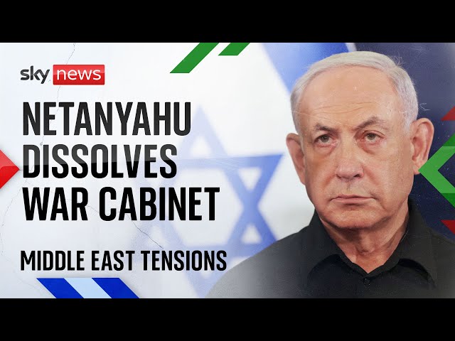 ⁣Netanyahu disbanding Israel war cabinet was 'inevitable' | Israel-Hamas war