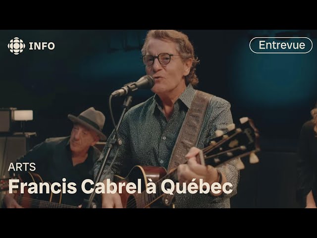 ⁣Sous les étoiles : Francis Cabrel en spectacle à l'Agora du Port de Québec