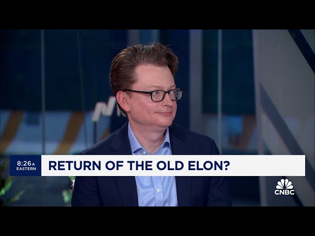 ⁣WSJ's Tim Higgins: Investors are excited Elon Musk can bring some of his attention back to Tesl