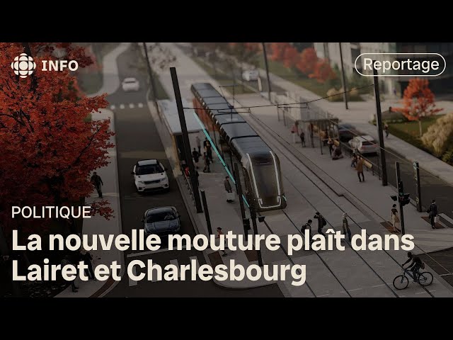 ⁣La nouvelle mouture du tramway fait des heureux dans Lairet et Charlesbourg