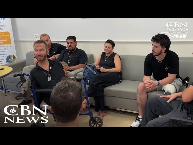 ⁣Nick Vujicic Visits, Inspires Israel's Wounded Soldiers 'For Such a Time as This'