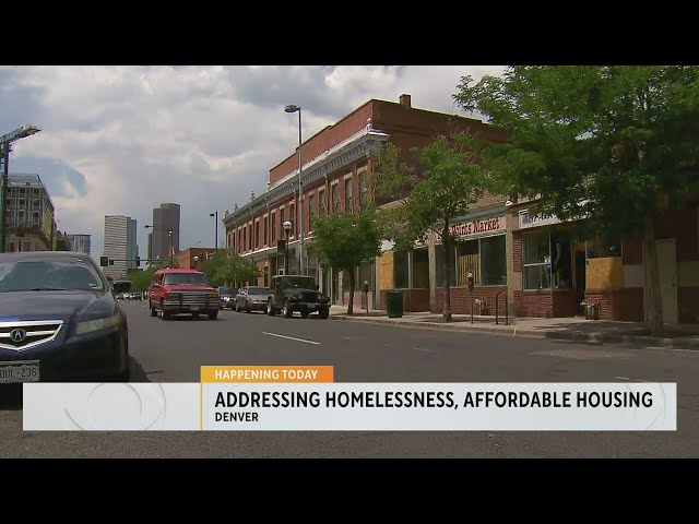 ⁣Denver City Council agenda features affordable housing, homelessness proposals